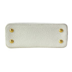 Louis Vuitton Handbag Capucines Mini Snow Leather Cowhide — view 5