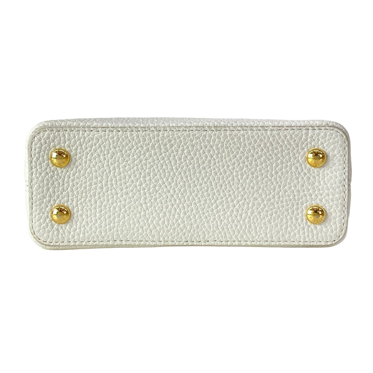 Louis Vuitton Handbag Capucines Mini Snow Leather Cowhide — view 5