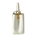 Louis Vuitton Handbag Capucines Mini Snow Leather Cowhide — view 2