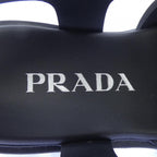 Prada Monolith Triangle Logo Sandals — view 6