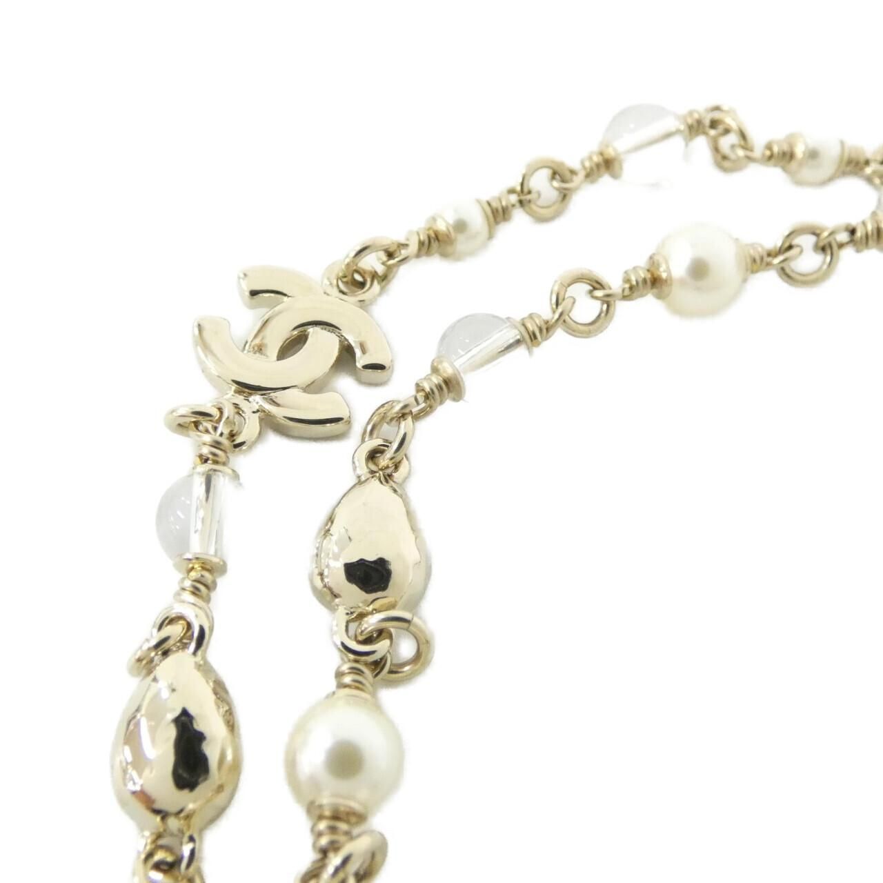 Chanel Necklace Gold — view 6