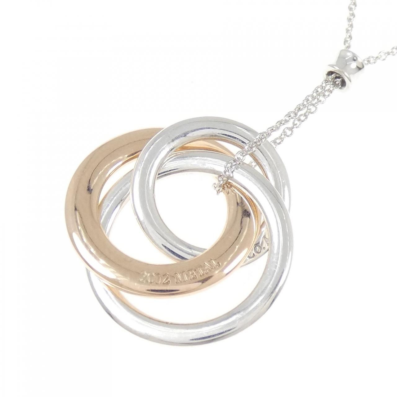 Tiffany & Co Interlocking Circle Necklace — view 4