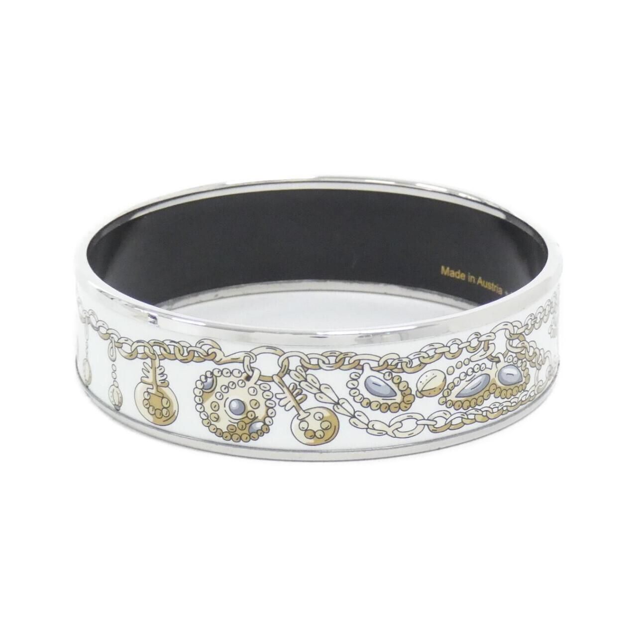 Hermes Bangle Bracelet Silver