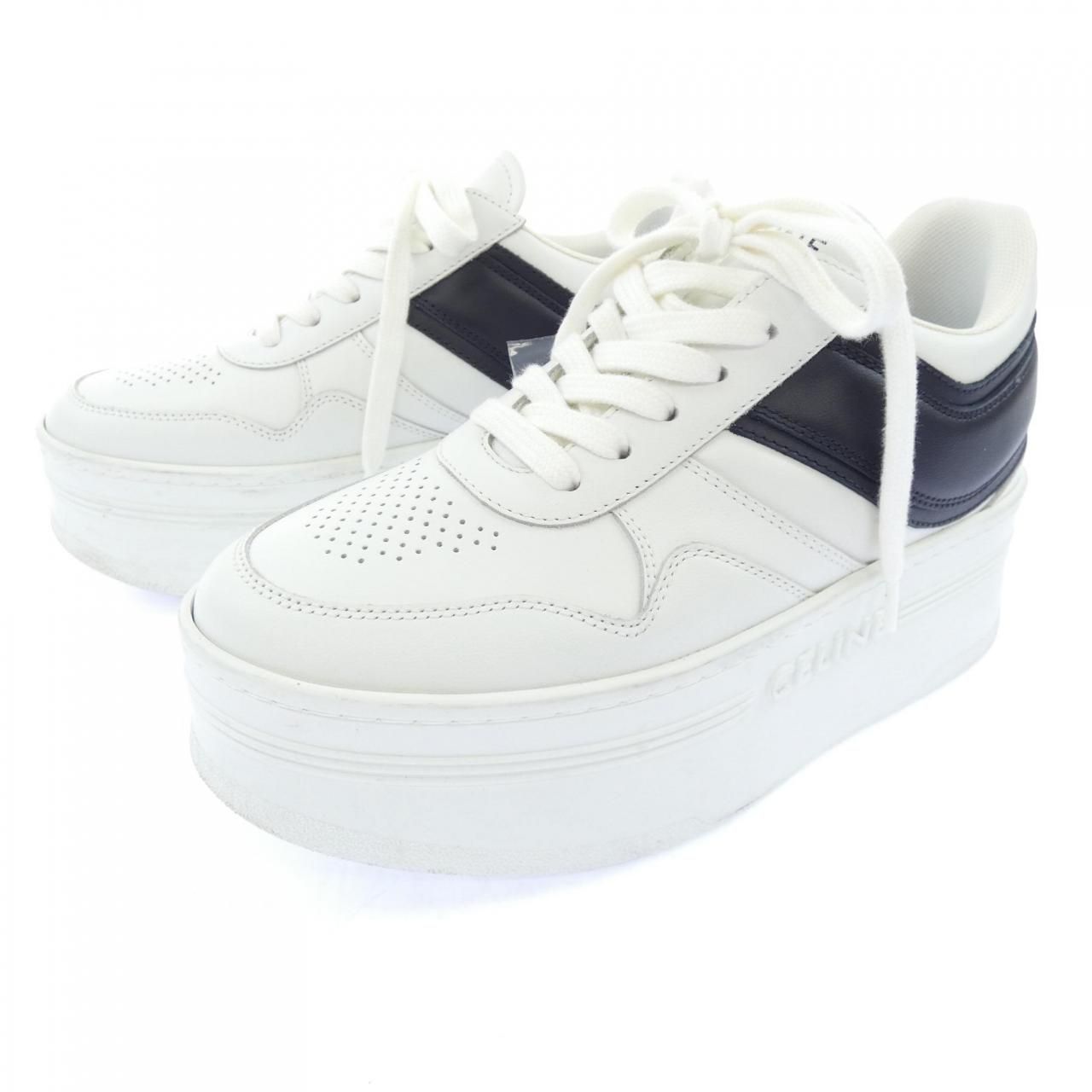 Celine Block Sneakers White — view 3
