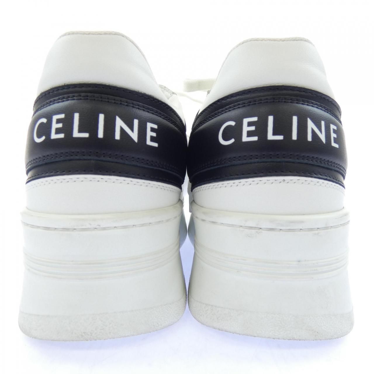 Celine Block Sneakers White — view 5
