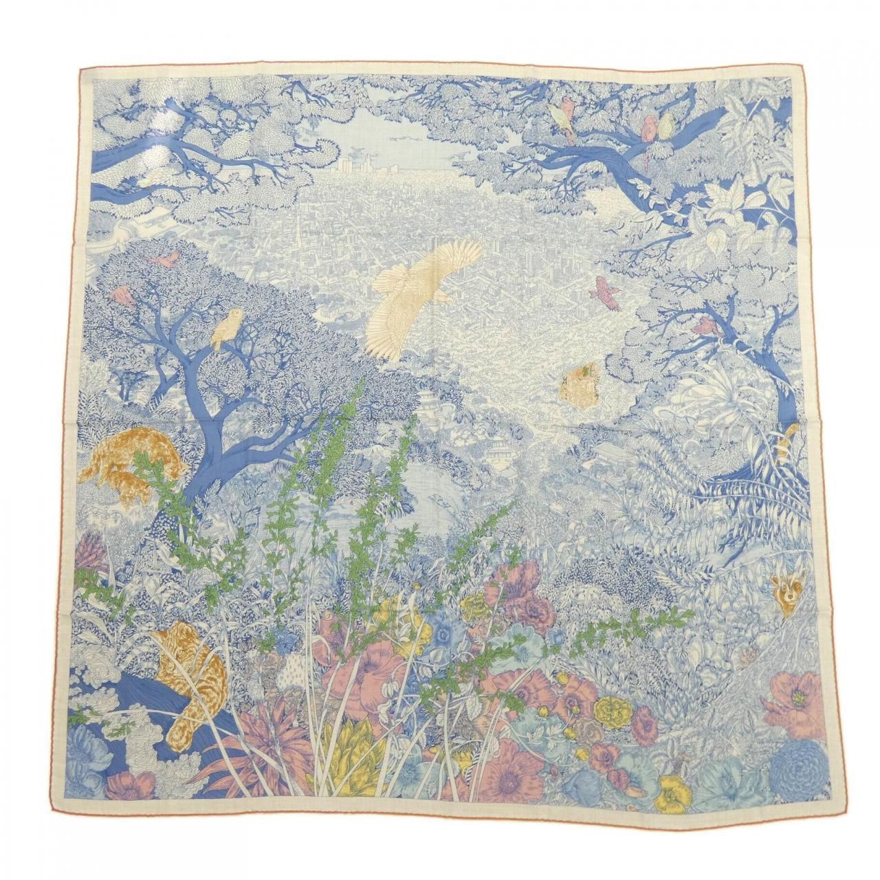 Hermes Retour a la Nature Carre Shawl Scarf