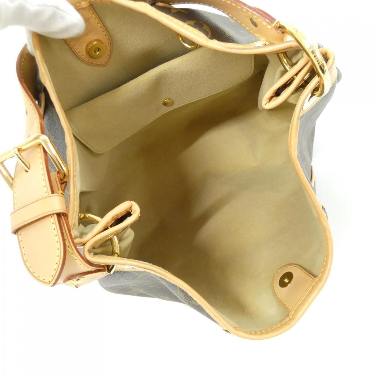 Louis Vuitton Monogram Galleria PM Shoulder — view 9