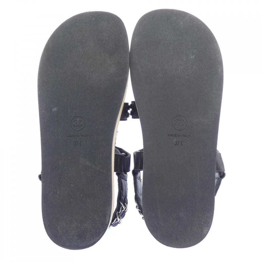 Chanel Sandals Black — view 4