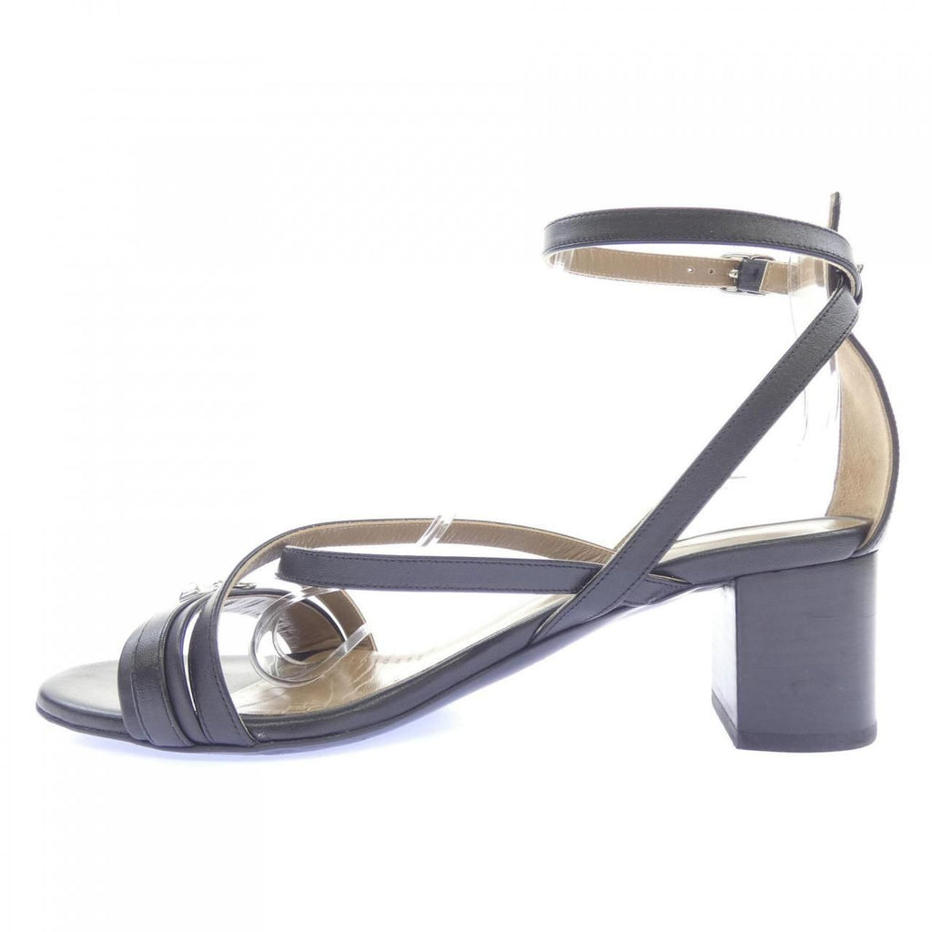 Hermes Antinea Sandals Black — view 2