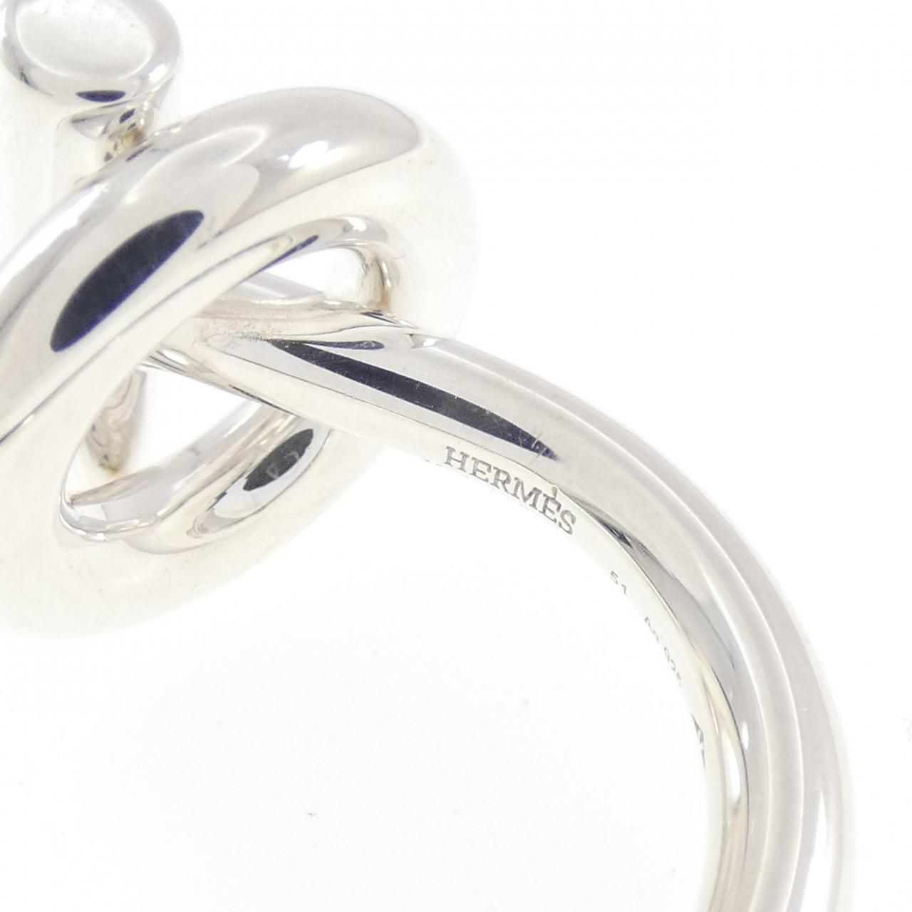 Hermes Echappee Ring Silver — view 4