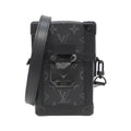 Louis Vuitton Monogram Eclipse Vertical Trunk Wearable Wallet Shoulder