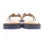 Hermes Oran Sandals Beige — view 5