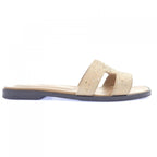 Hermes Oran Sandals Beige