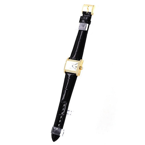 Cartier Mini Tank Divan YG Quartz Watch — view 2