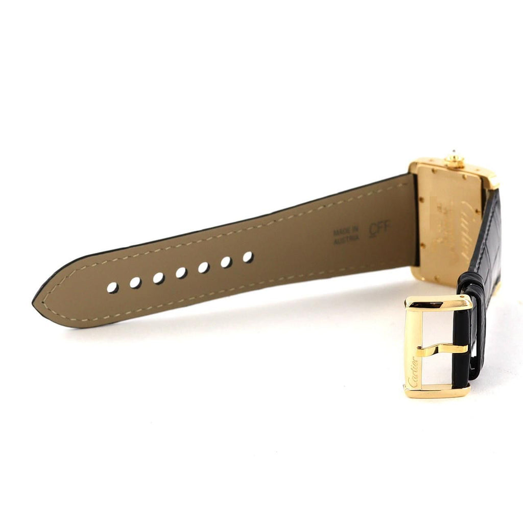Cartier Mini Tank Divan YG Quartz Watch — view 7