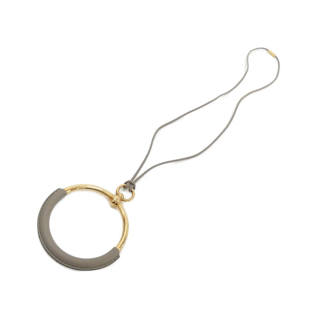 Hermes Loop Necklace Pink — view 2