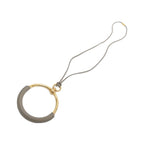 Hermes Loop Necklace Pink — view 2