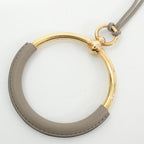 Hermes Loop Necklace Pink — view 3