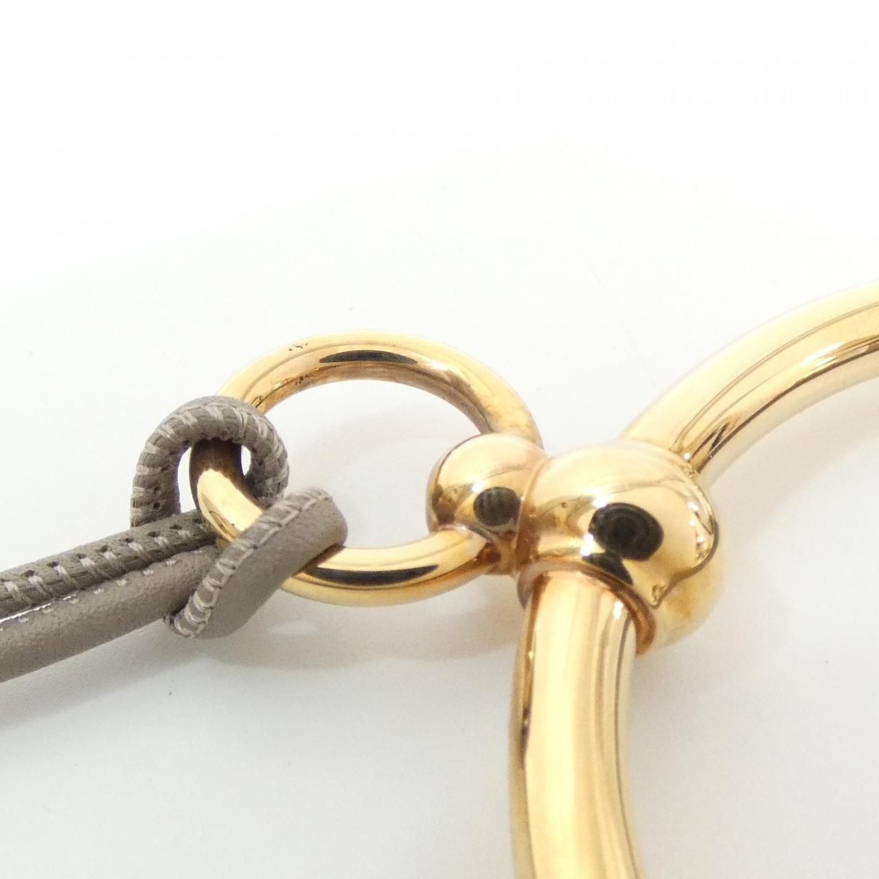 Hermes Loop Necklace Pink — view 5