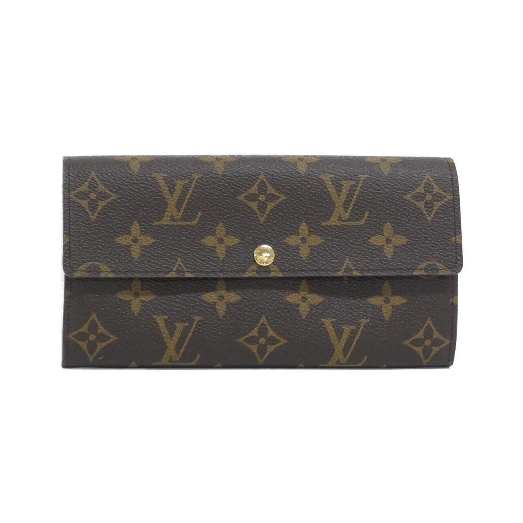 Louis Vuitton Monogram Roulis Portefeuille Sarah Wallet