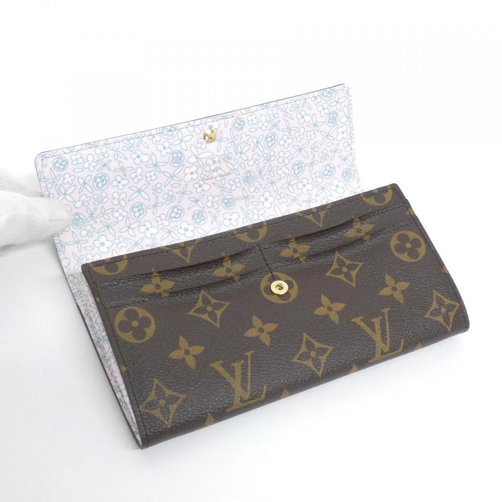 Louis Vuitton Monogram Roulis Portefeuille Sarah Wallet — view 3
