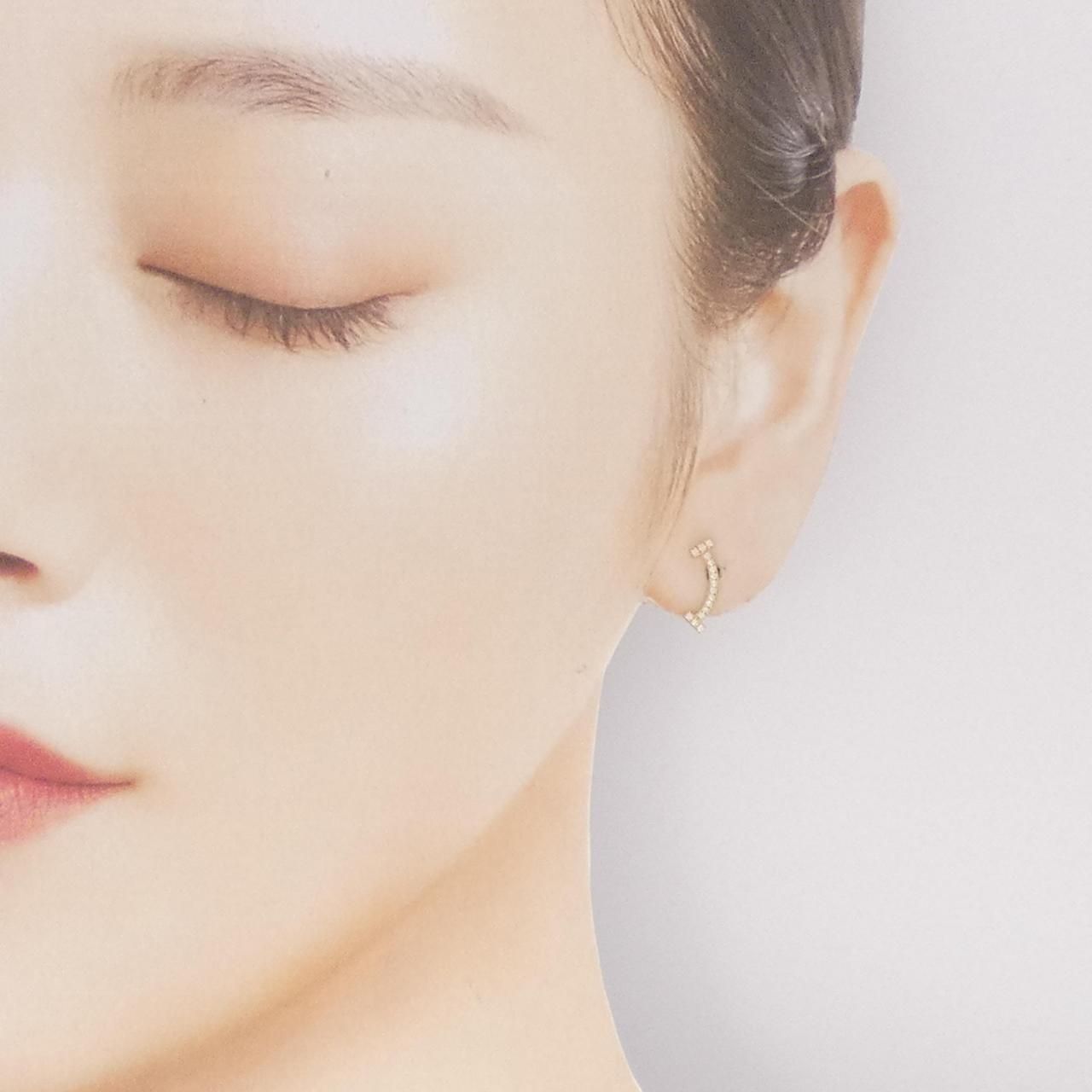 Tiffany & Co T Smile Earrings — view 4
