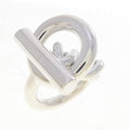 Hermes Croisette Ring Silver