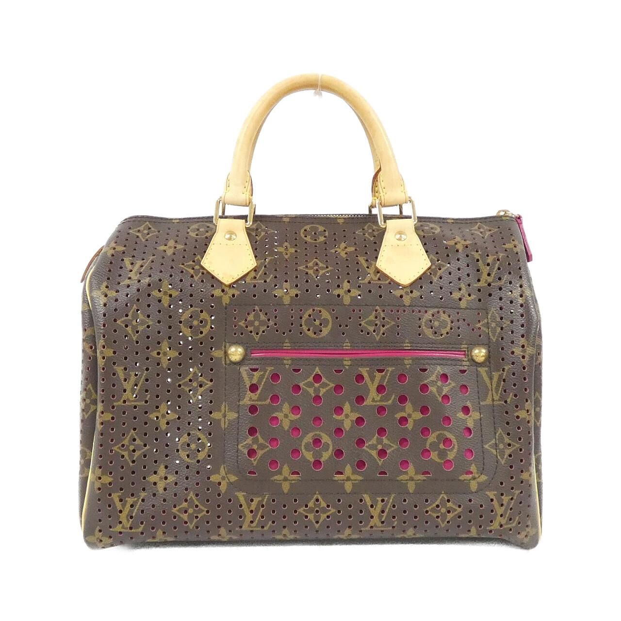 Louis Vuitton Monogram Perfo Speedy 30 cm Boston