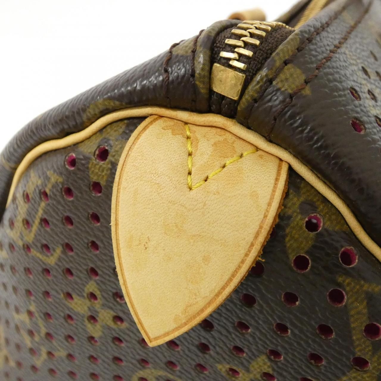 Louis Vuitton Monogram Perfo Speedy 30 cm Boston — view 7