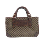 Celine Boogie Bag Handbag Brown
