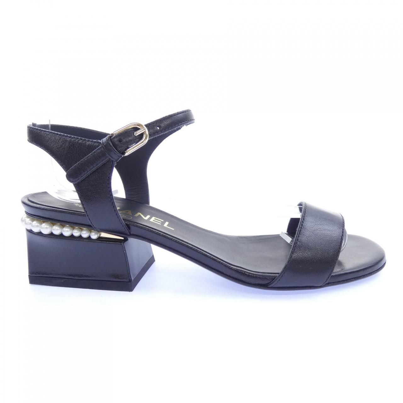 Chanel Sandals Black
