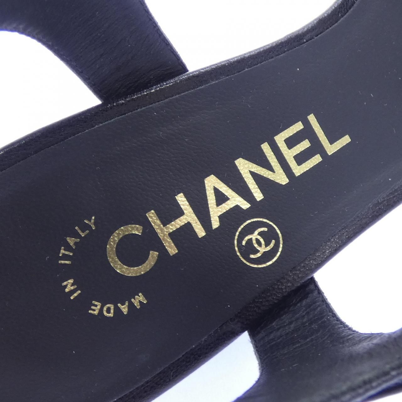 Chanel Sandals Black — view 6