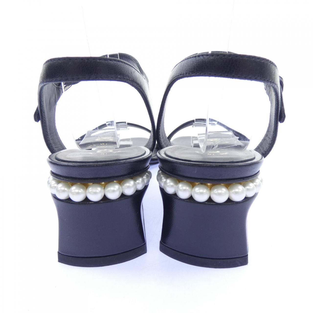 Chanel Sandals Black — view 5