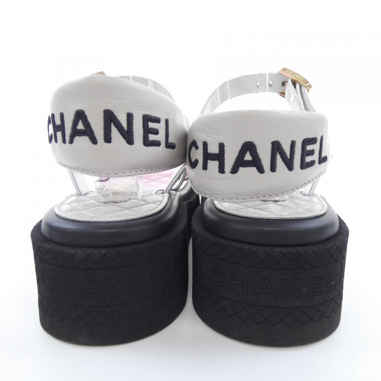 Chanel Sandals Pink — view 5