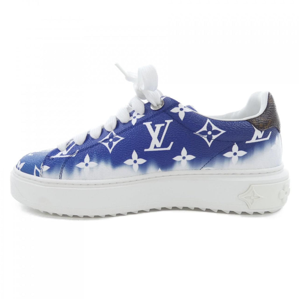 Louis Vuitton Patent Monogram Canvas LV Escale Timeout Line Sneakers — view 2