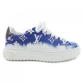 Louis Vuitton Patent Monogram Canvas LV Escale Timeout Line Sneakers