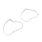 Tiffany & Co Open Hoop Earrings — view 3