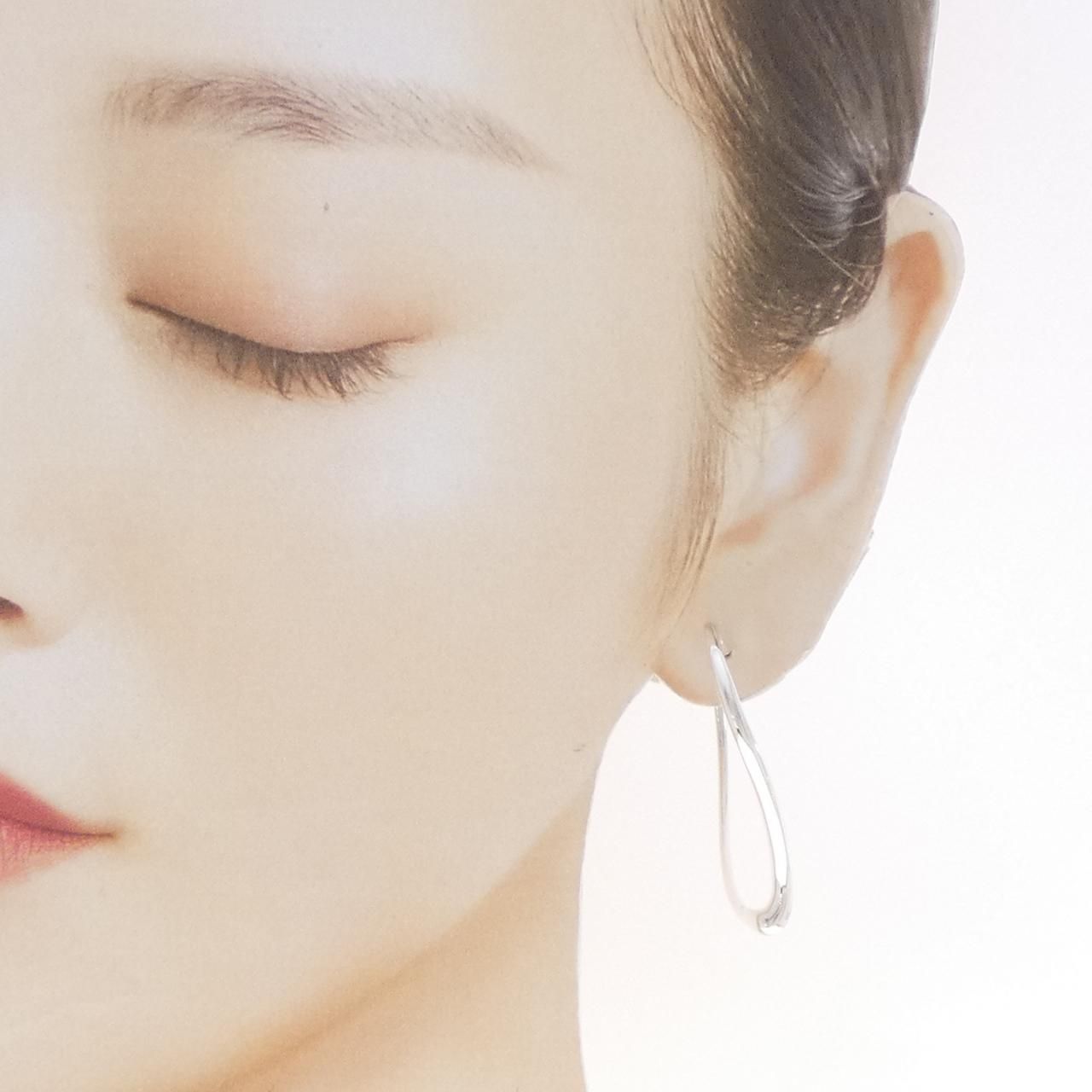 Tiffany & Co Open Hoop Earrings — view 4