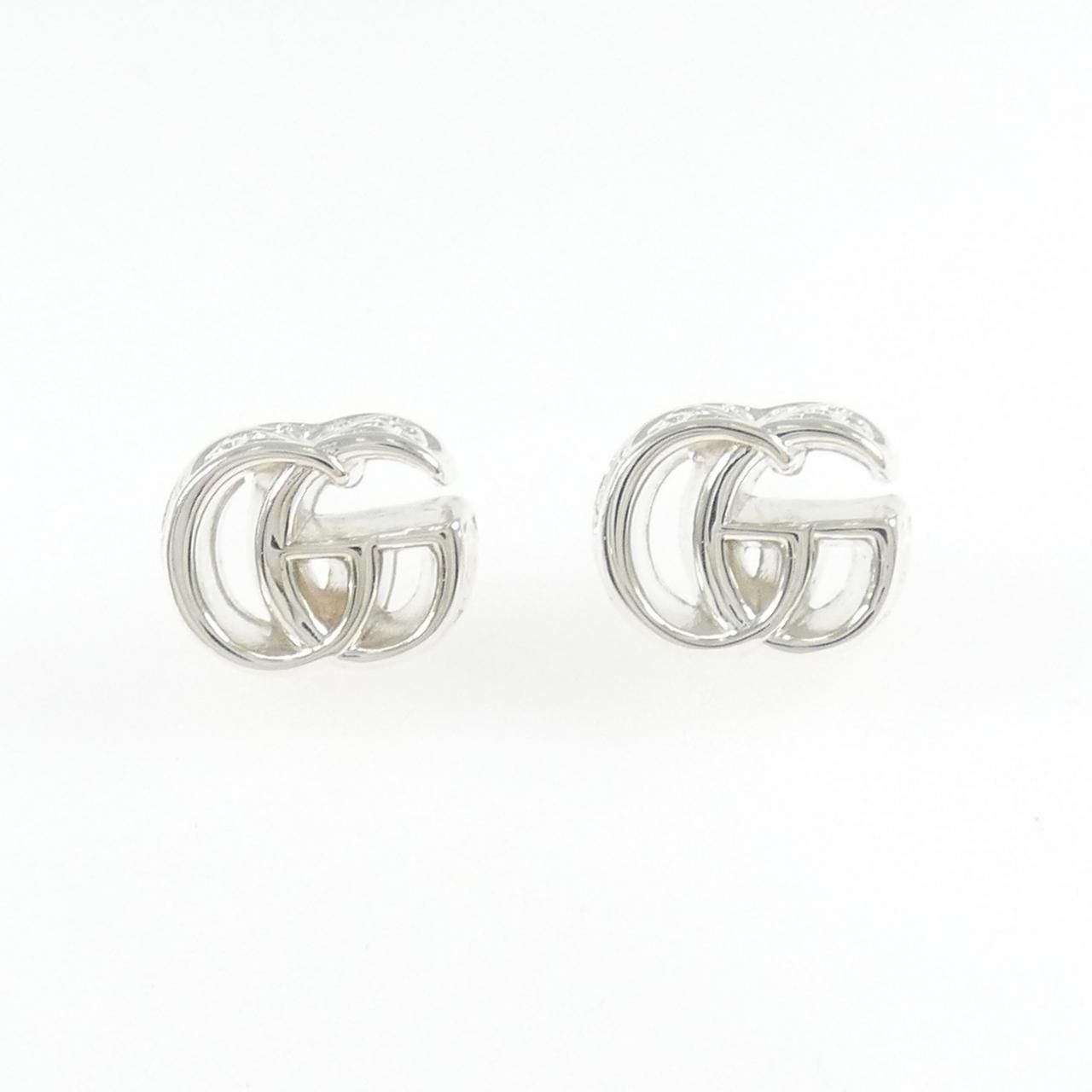 Gucci Double Earrings Silver
