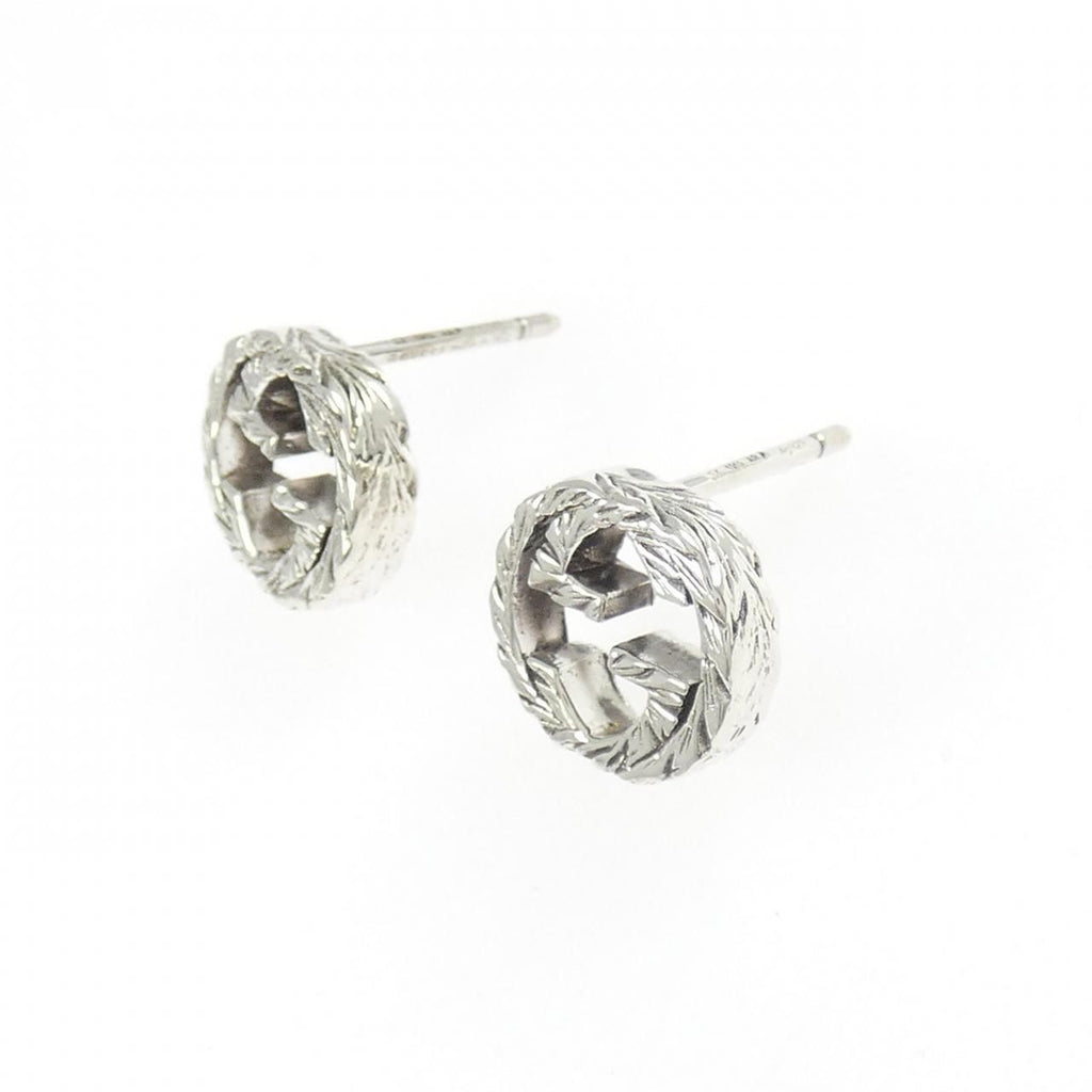 Gucci Interlocking Earrings Silver