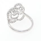 Chanel Camellia Ring White Gold