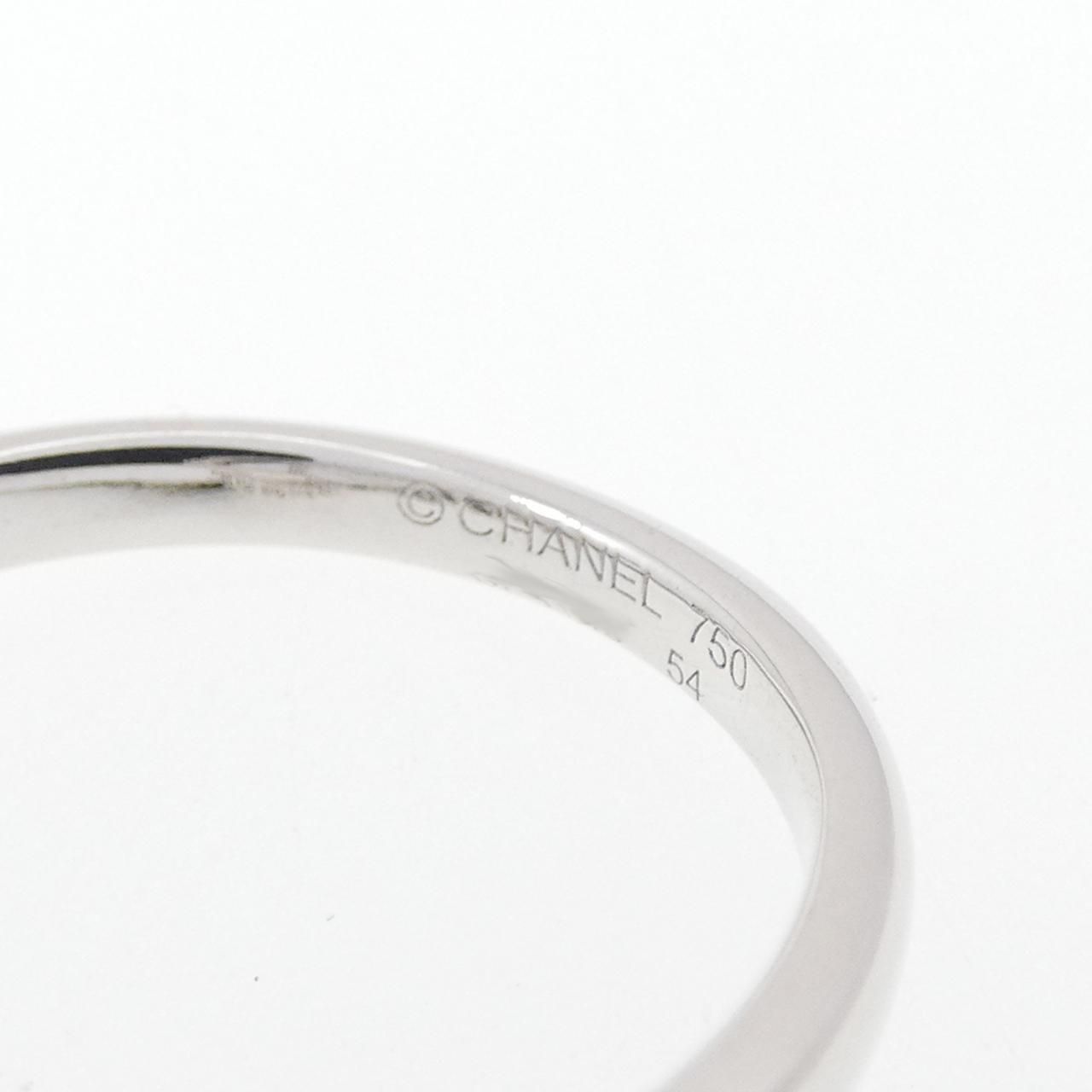 Chanel Camellia Ring White Gold