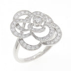 Chanel Camellia Ring White Gold