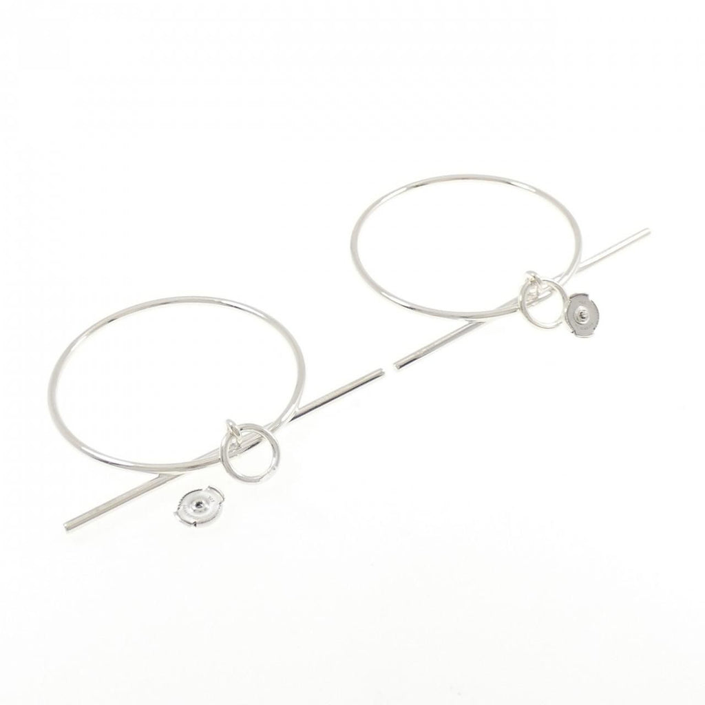 Hermes Echappee Earrings Silver — view 3