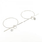 Hermes Echappee Earrings Silver — view 3