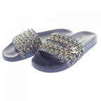 Chanel Sandals Navy — view 3