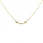Tiffany & Co T Smile Mini Necklace