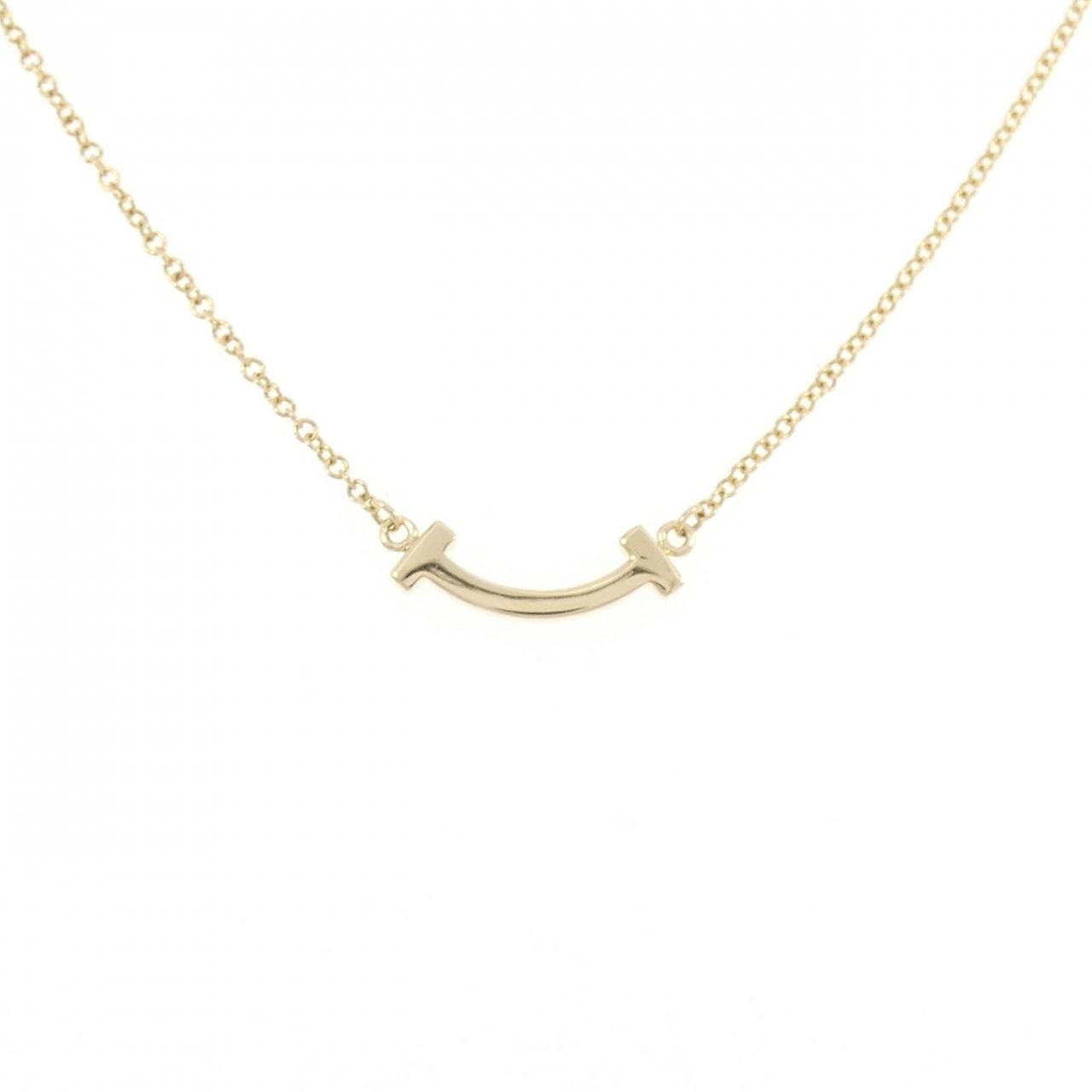 Tiffany & Co T Smile Mini Necklace
