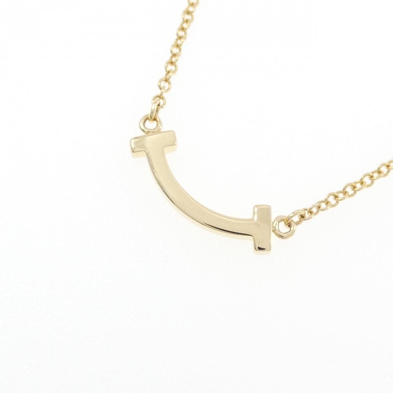 Tiffany & Co T Smile Mini Necklace — view 3