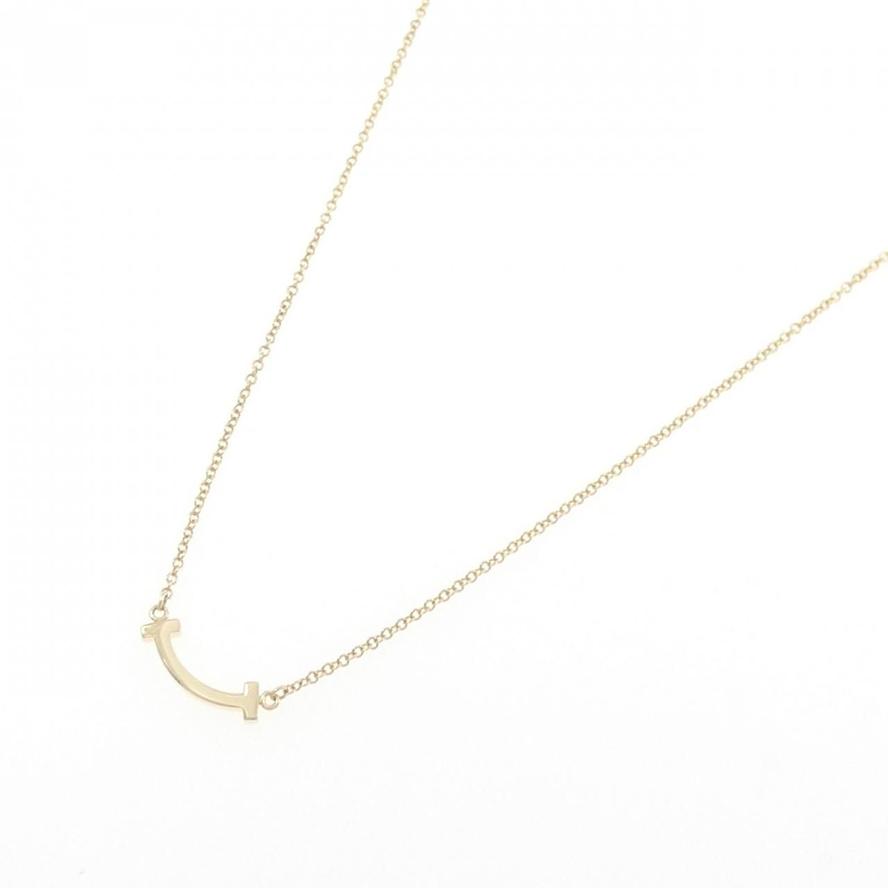 Tiffany & Co T Smile Mini Necklace — view 2